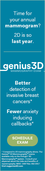 Schedule genius3D mammography exam