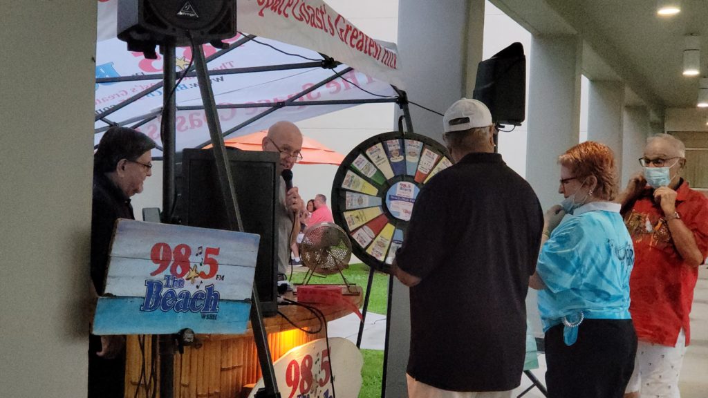 Booth at King Center.